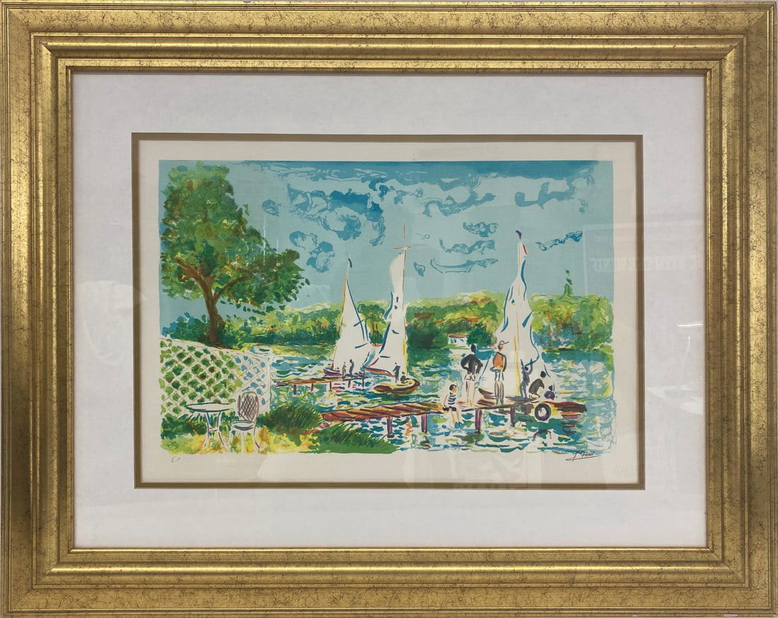 Jean-Claude PICOT (1933-2020) French Serigraph (1 of 6)