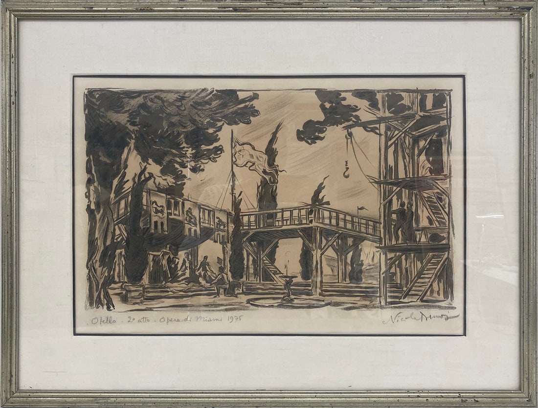 Otello, 2nd Act, Miami Opera Serigraph (1 of 6)