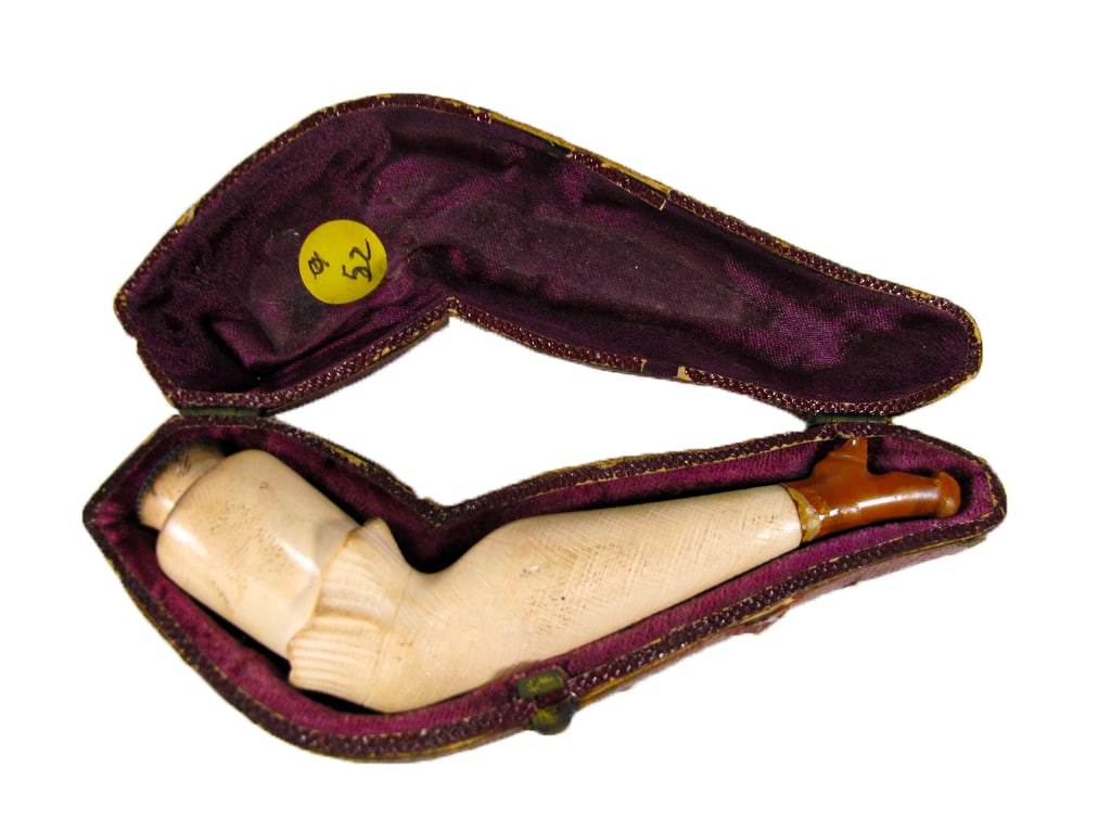 Antique French Lady Leg Meerschaum Cigarette Holder (1 of 7)