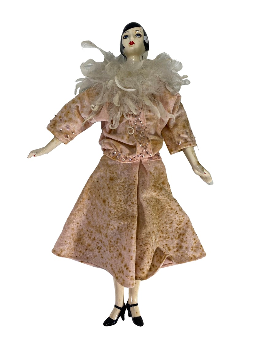 Vintage Porcelain Doll signed by Graciela Sanzol (1 of 8)