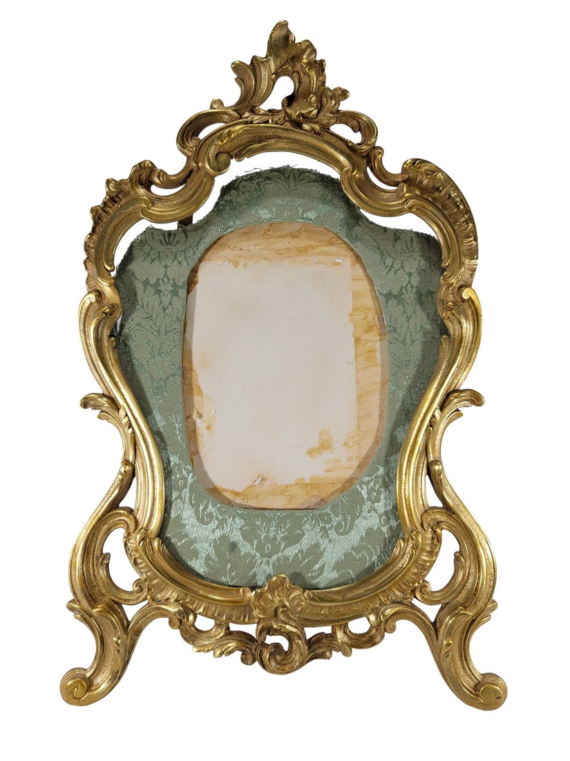 Antique French Bronze Picture Frame (1 of 8)
