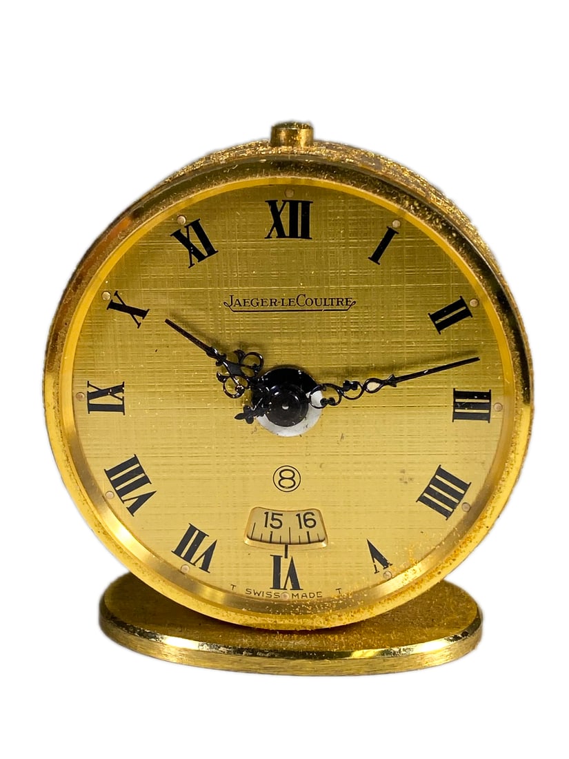 Jaeger LeCoultre Calendar Alarm Travel Clock (1 of 6)