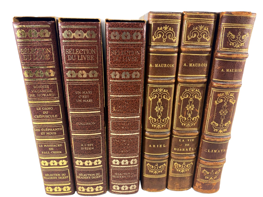 3 A. MAUROIS & 3 Selection du Readers Digest Books (1 of 9)