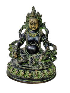 Antique Tibetan Bronze Buddha Statue: Antique Tibetan Bronze Buddha Statue. 6 x 5 x 3 3/4 in.Local Pick up call one day before to make an appointment. TO SHIP THIS ITEM IN USA OR INTERNATIONAL, PLEASE CONTACT THE SHIPPERS : 1) UPS