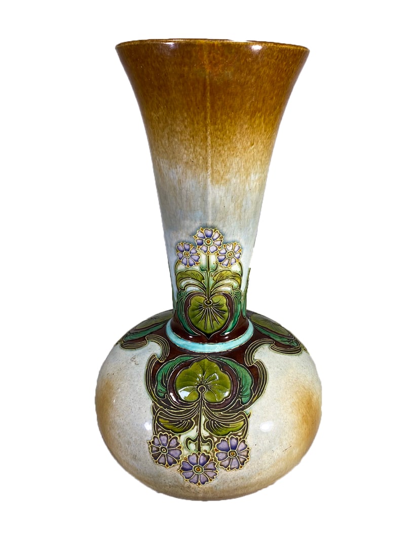 Art Nouveau, Probably Royal Doulton Pottery Vase (1 of 7)