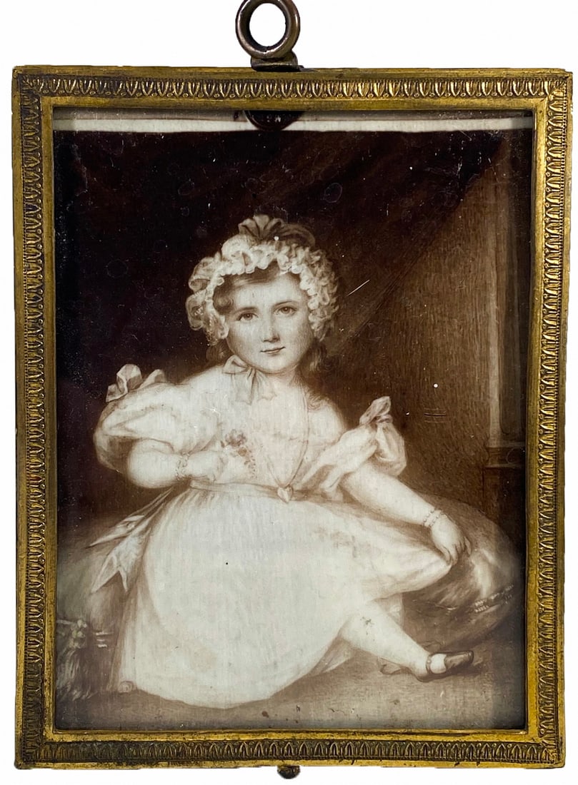 Antique French Bronze Picture Frame (1 of 3)