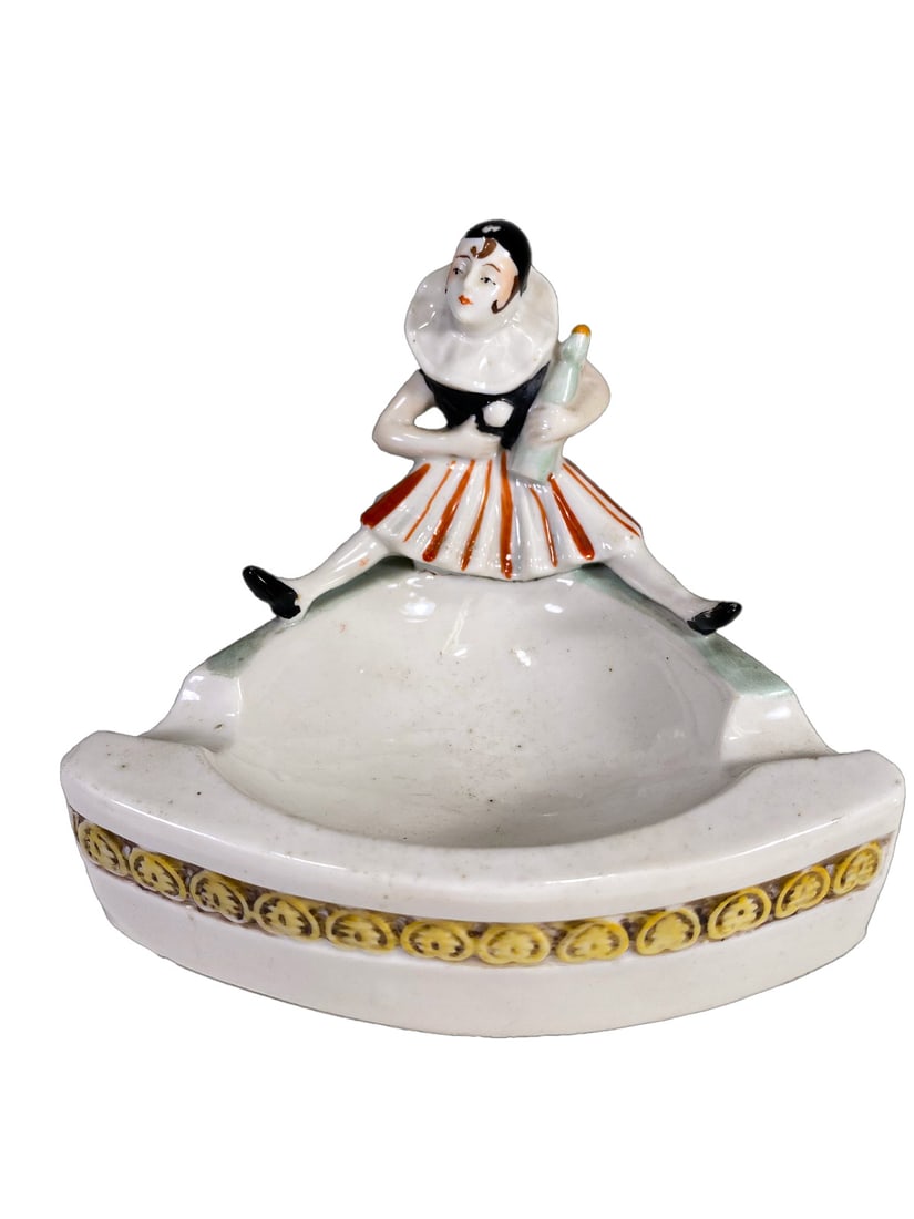 Art Deco German Porcelain Ashtray (1 of 7)