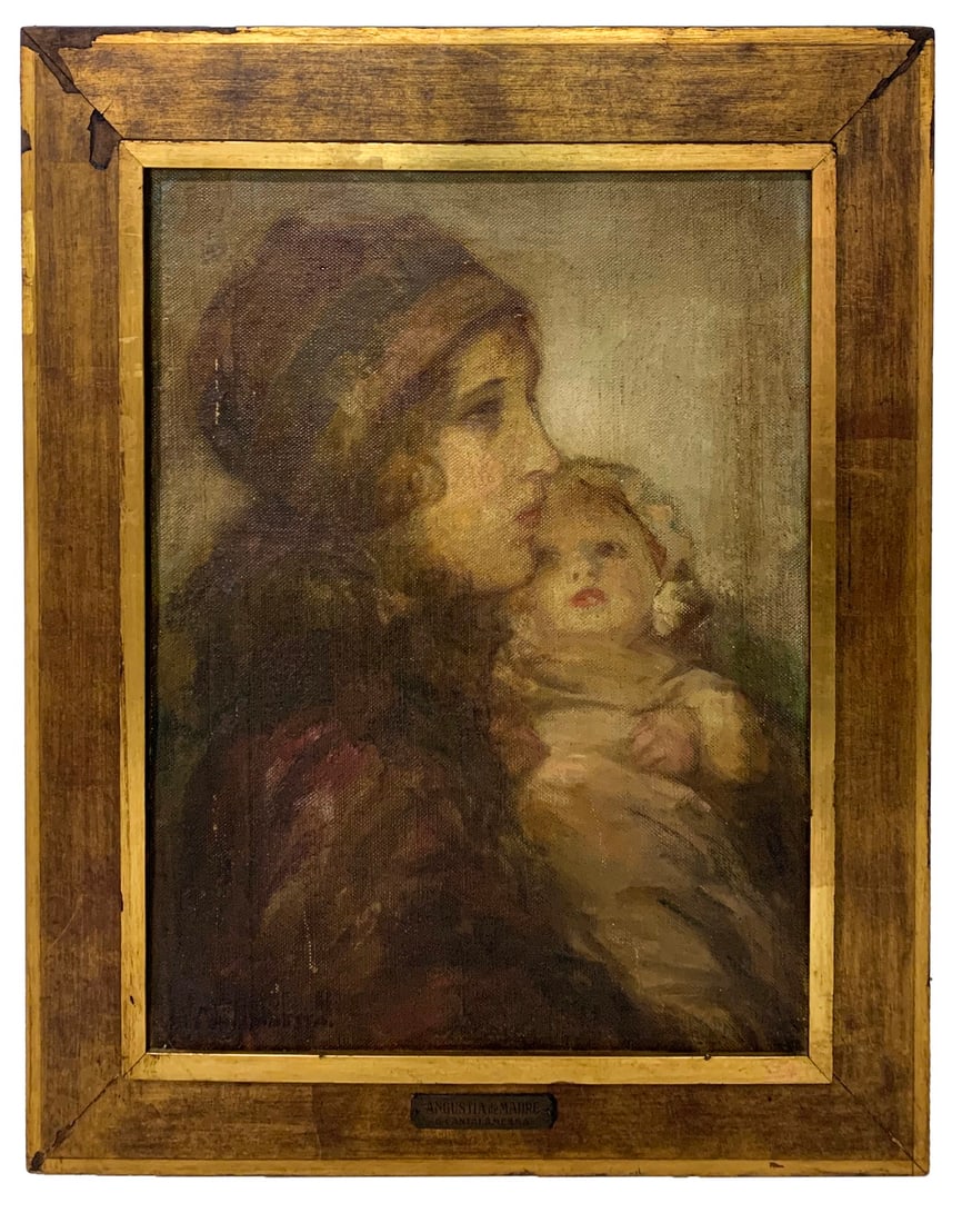 Giulio CANTALAMESSA (1846-1924) Italian Oil on Canvas (1 of 6)