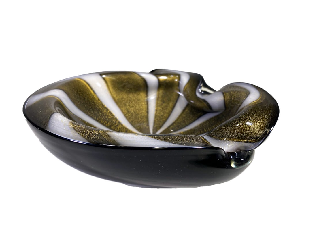 Vintage Italian Murano Ashtray (1 of 4)