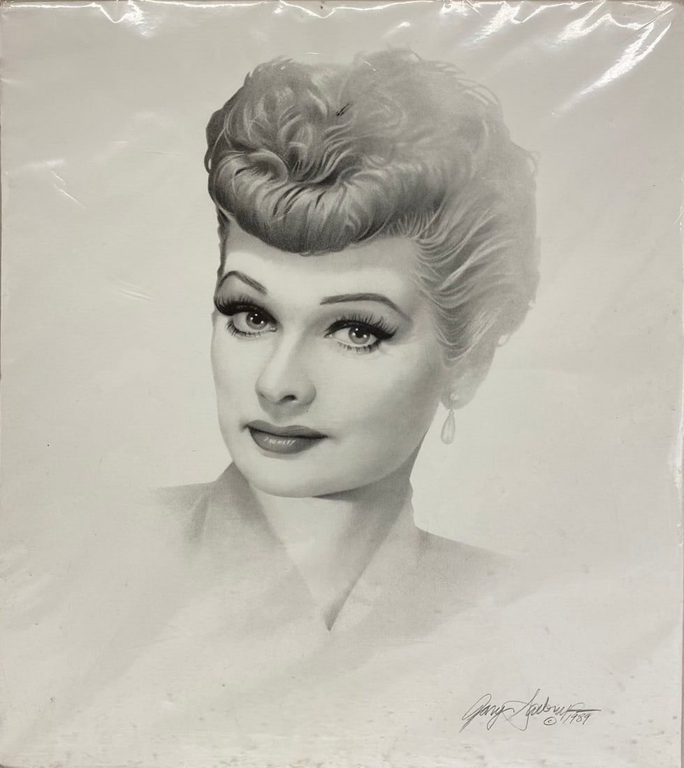 Lucy Ball by Gary Saderup Offset Print (1 of 4)