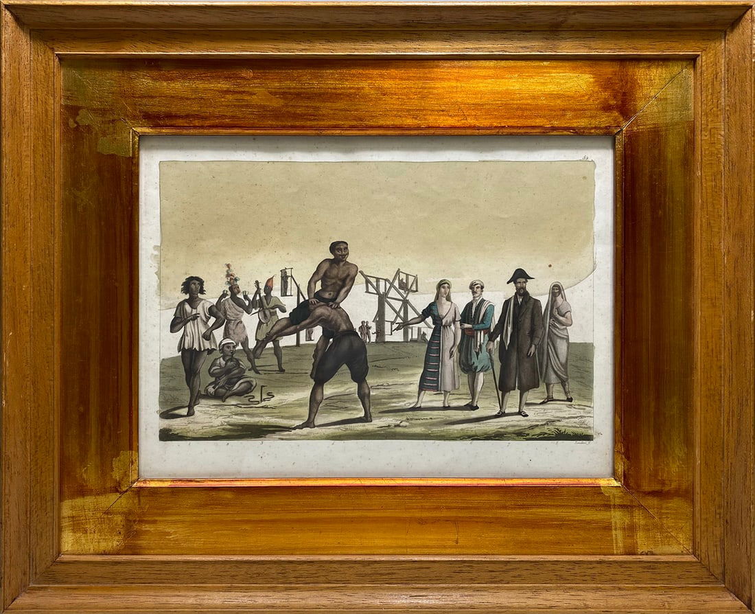 Vintage Etching Print by Landini F (1 of 7)