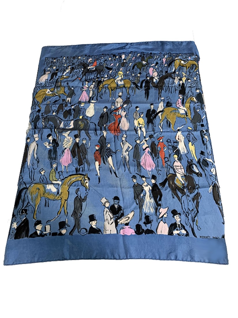 Hermes, Paris Silk Scarf by Jean Louis Clerc (1 of 4)