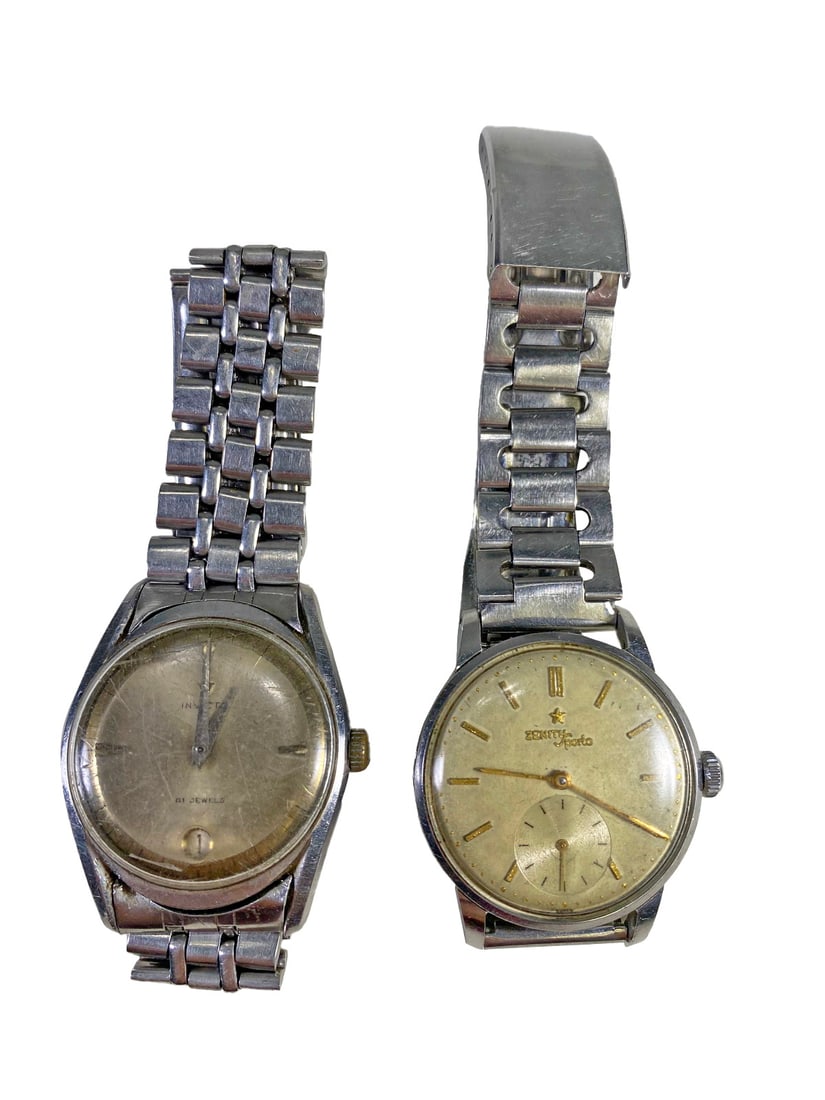 Vintage Invicta & Zenith Men Watches (1 of 6)