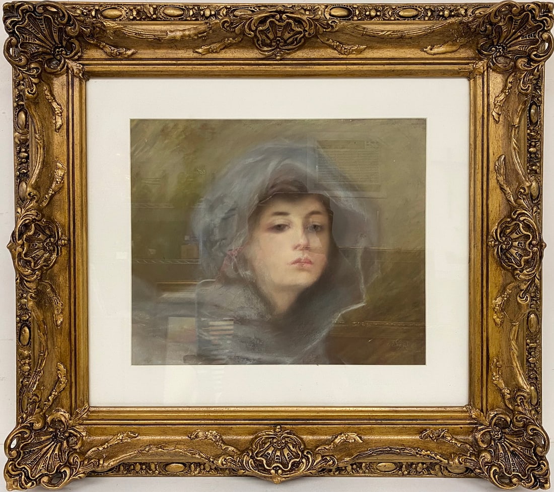 Zoe MOZERT (1907-1993) American Pastel painting (1 of 4)