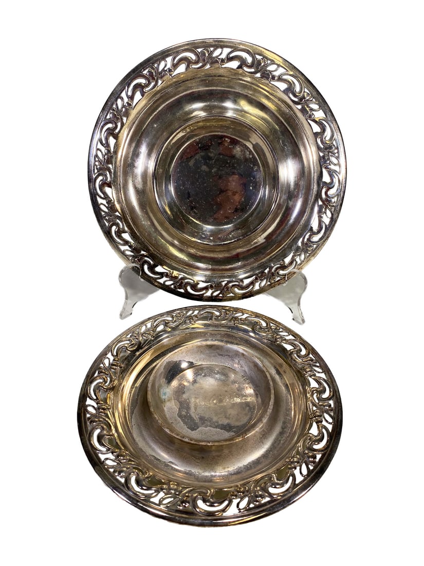 WMF, German Silverplate Plates (1 of 5)