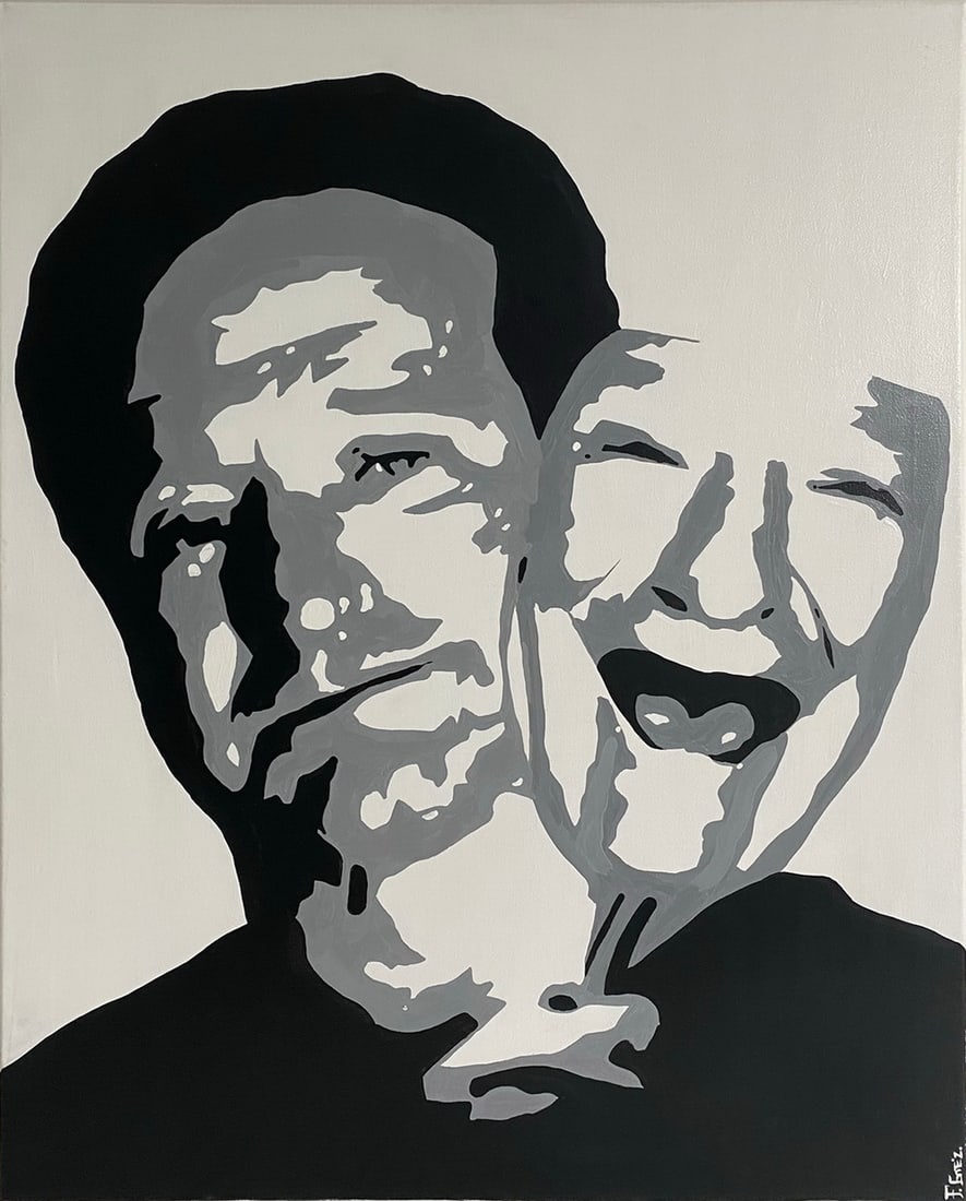 Freddy GOMEZ (1966) Robin Williams Portrait (1 of 3)