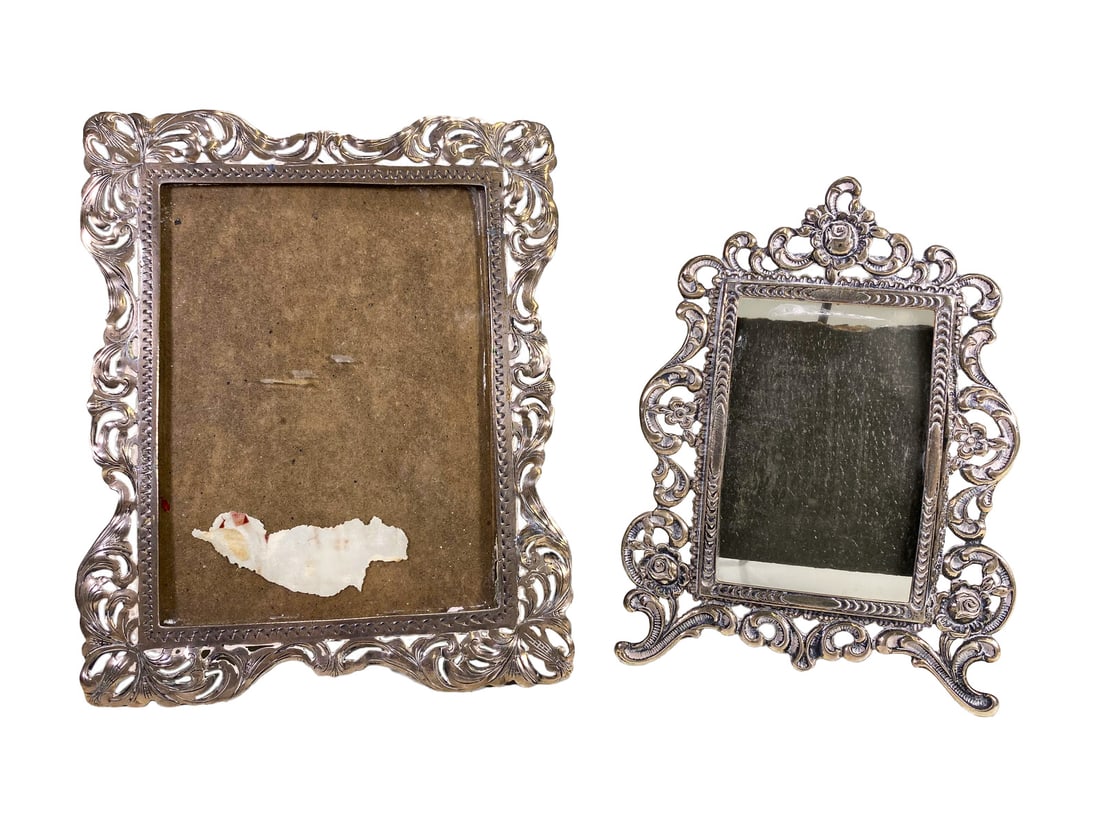 Fiorentina, Italy 900 & 835 Silver Picture Frames (1 of 6)