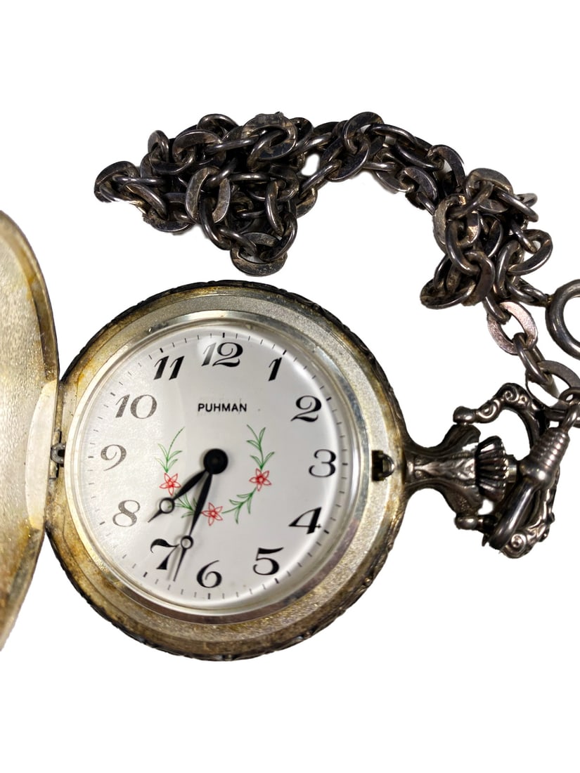 Vintage Puhman Pocket Watch (1 of 4)