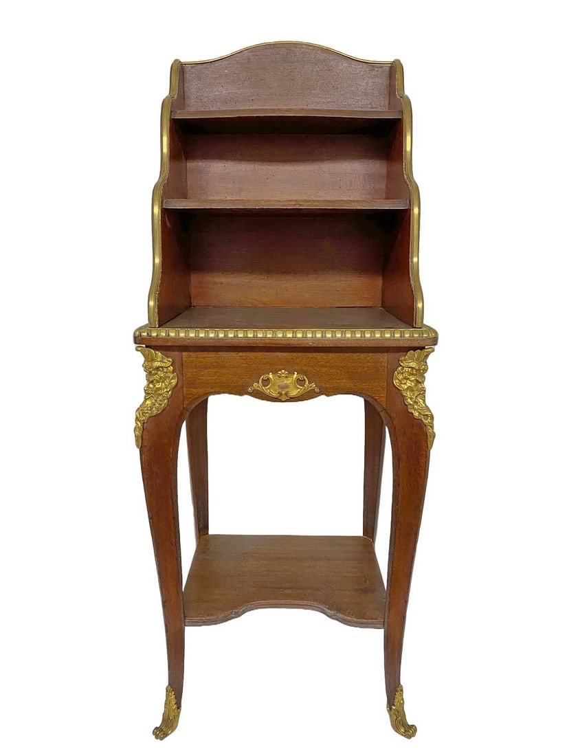 Antique French Linke Quality Mahogany Cabinet: Antique French Linke Quality Mahogany Cabinet. 40 x 15 1/4 x 12 3/4 in.Local Pick up call one day before to make an appointment. TO SHIP THIS ITEM IN USA OR INTERNATIONAL, PLEASE CONTACT THE SHIPPERS 