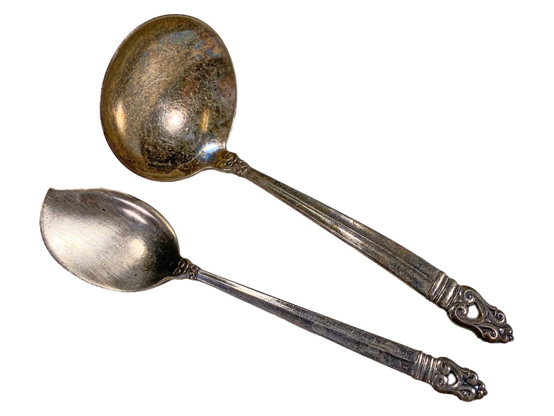 2 International Sterling Royal Danish Spoons (1 of 4)
