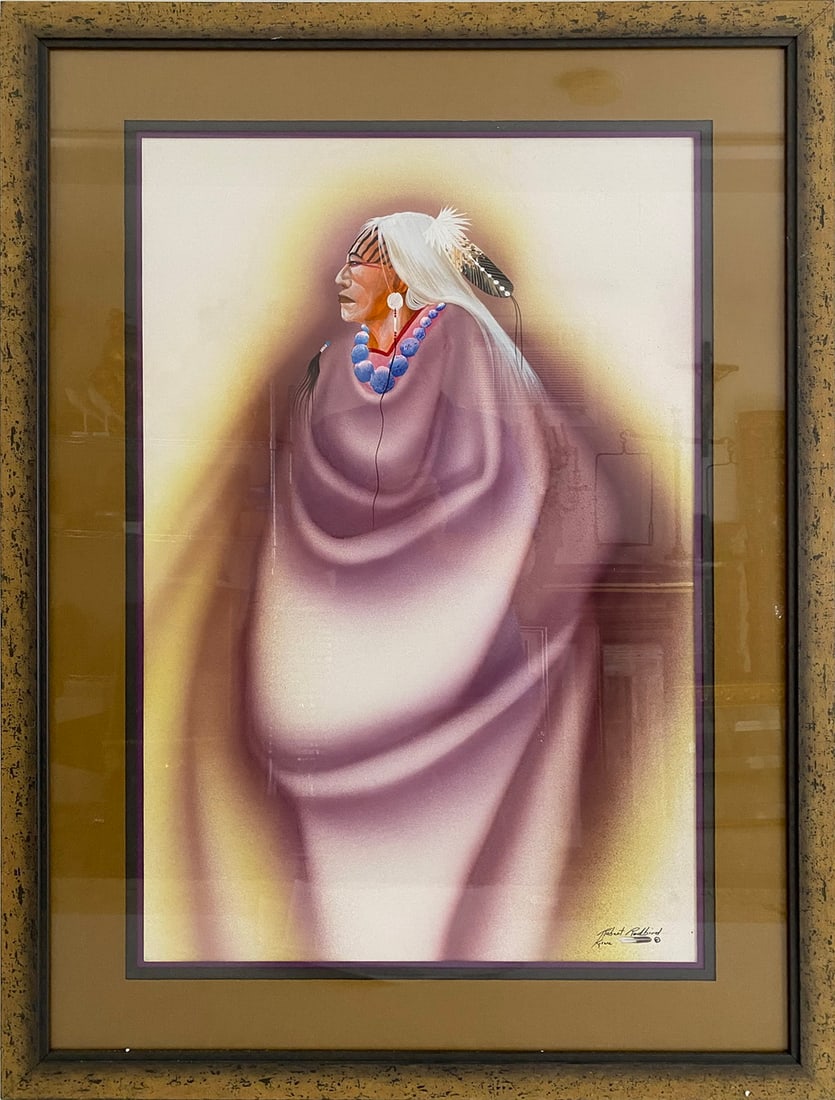 Robert Redbird, American Native Painting (1 of 4)