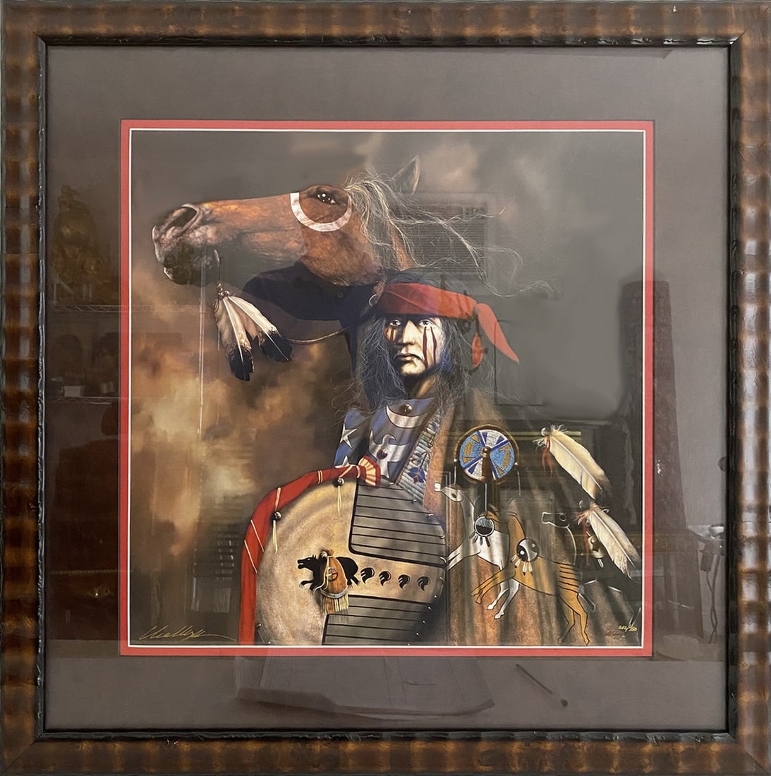 J. D. CHALLENGER, 1996 War Ponies Print Poster (1 of 8)