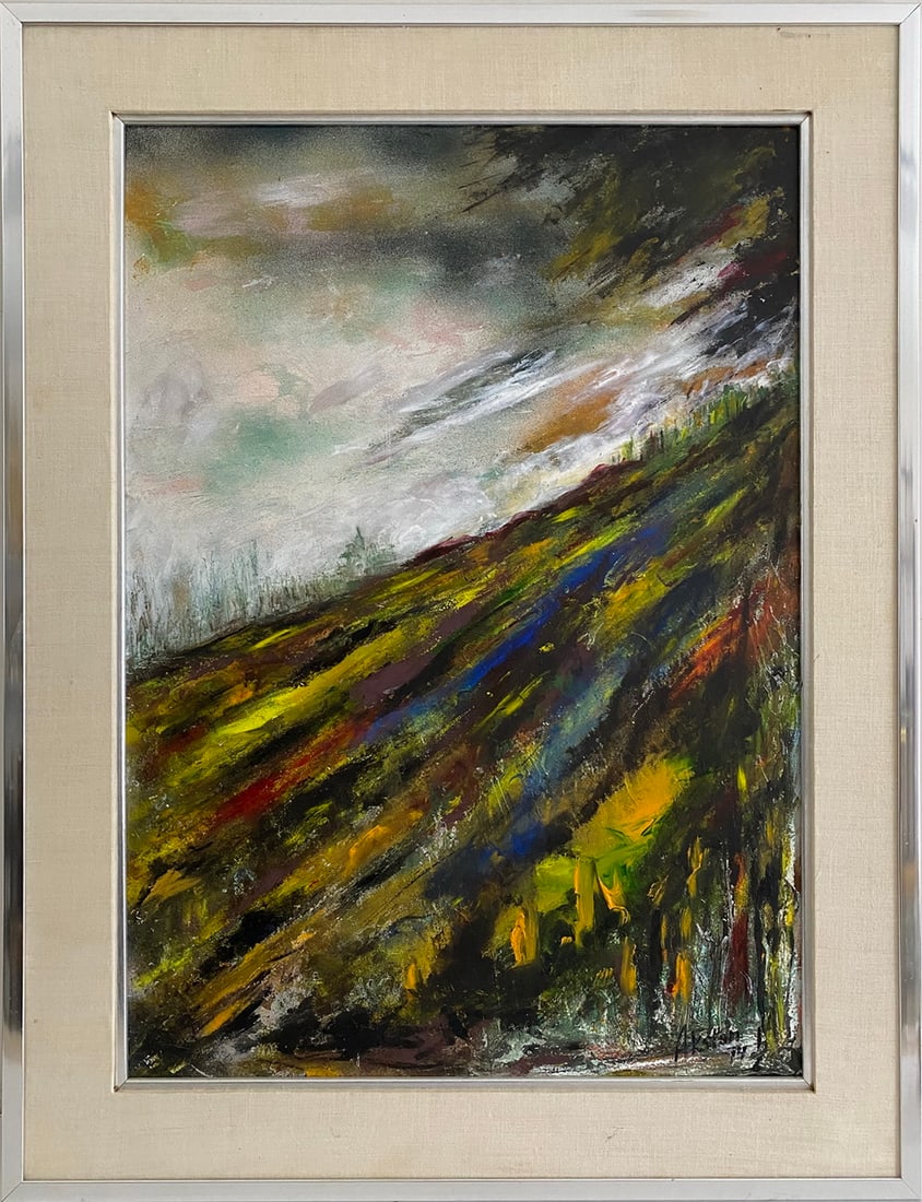 Joseph James AKSTON (1898-1983) Art Work Mixed Media (1 of 5)