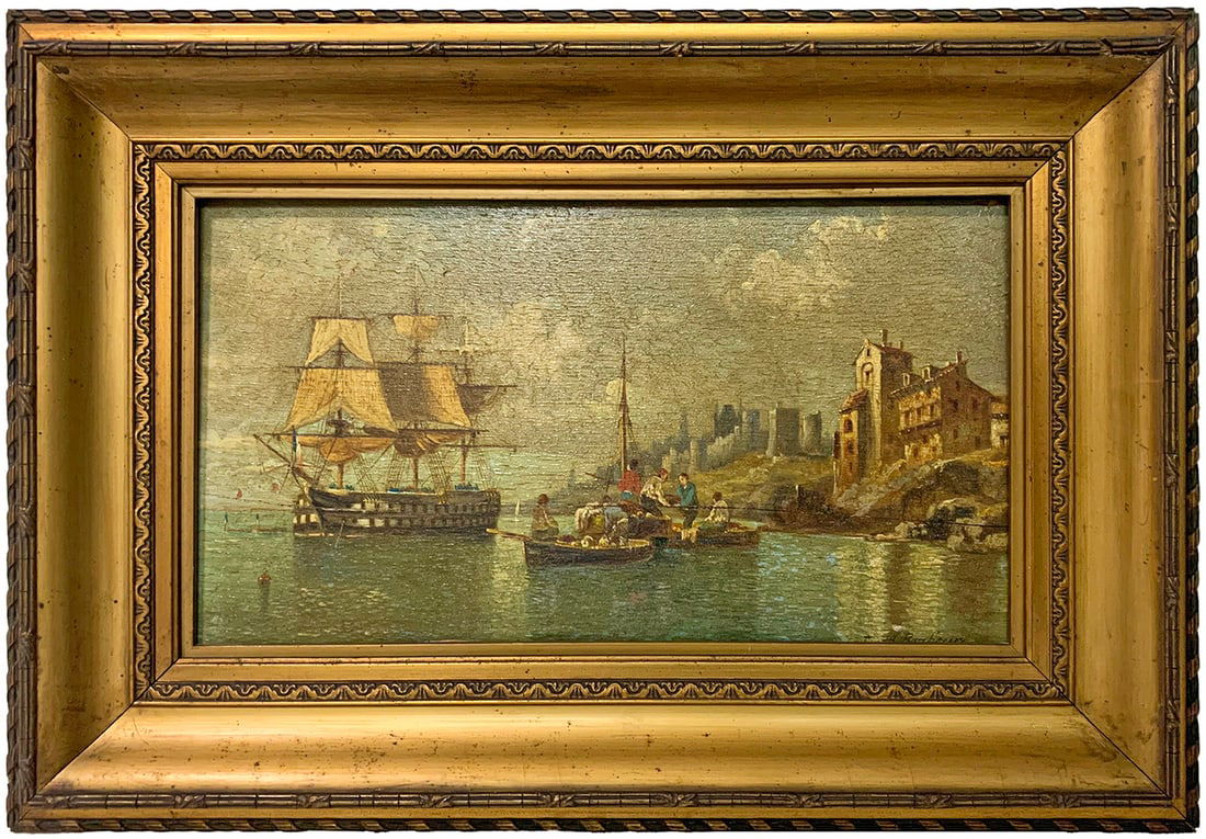 Ferdinand BONHEUR (1817-1887) French Oil on Wood (1 of 5)