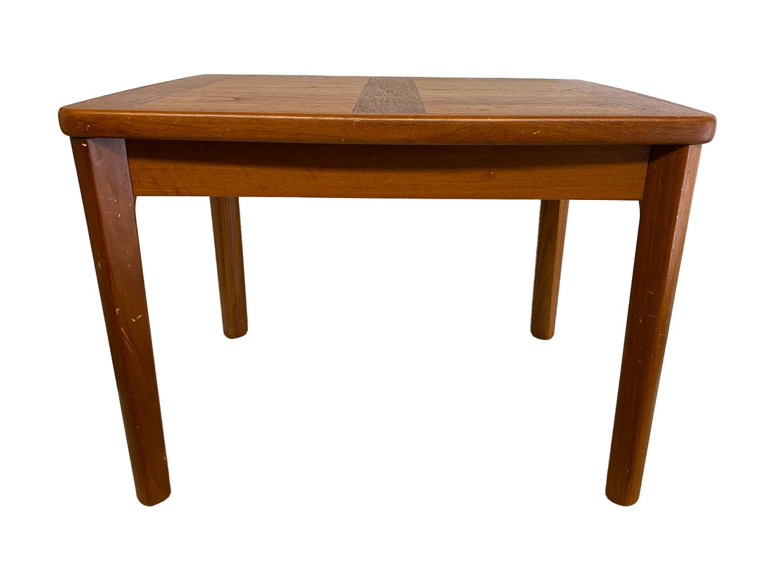 Mid Century Danish Wood Side Table (1 of 8)