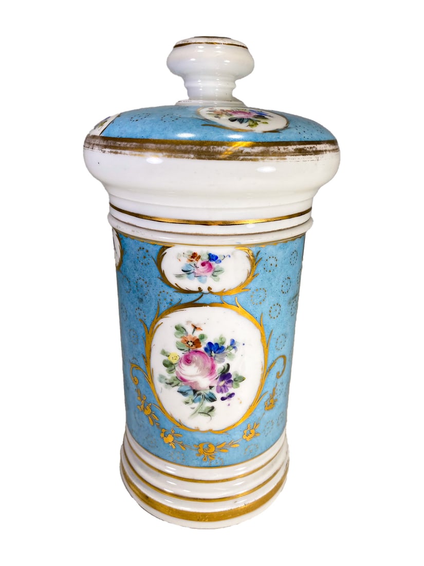 Universal Drug Store, Mexico-Paris Porcelain Jar (1 of 6)