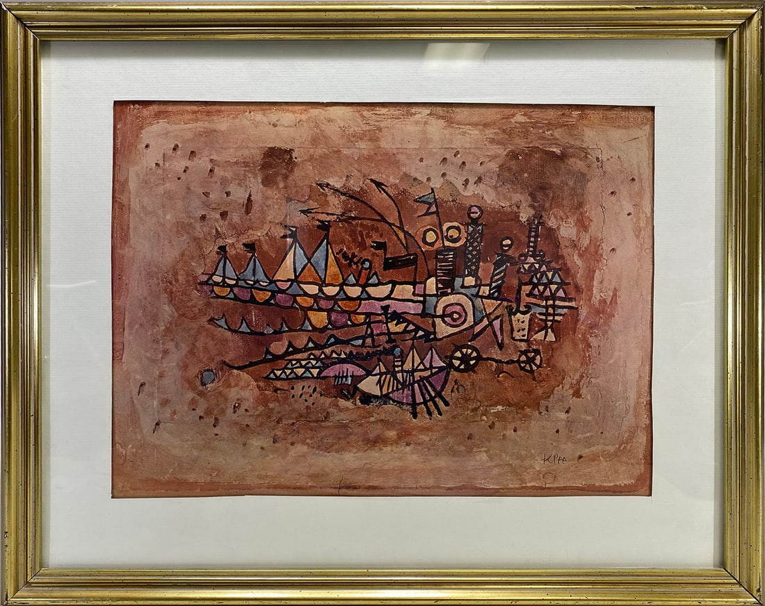 Paul KLEE (1879-1940) Modern Offset Print (1 of 5)