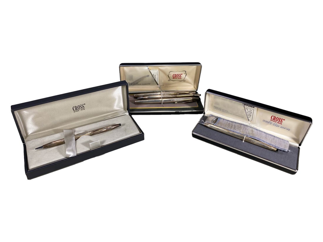 Set of 5 Cross Pen, Pencil & Ballpoint (1 of 5)