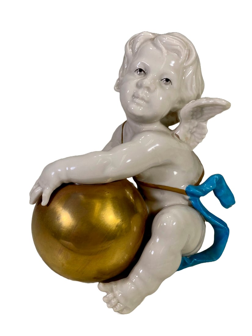 Algora, Spain Cherup Porcelain Figurine (1 of 7)