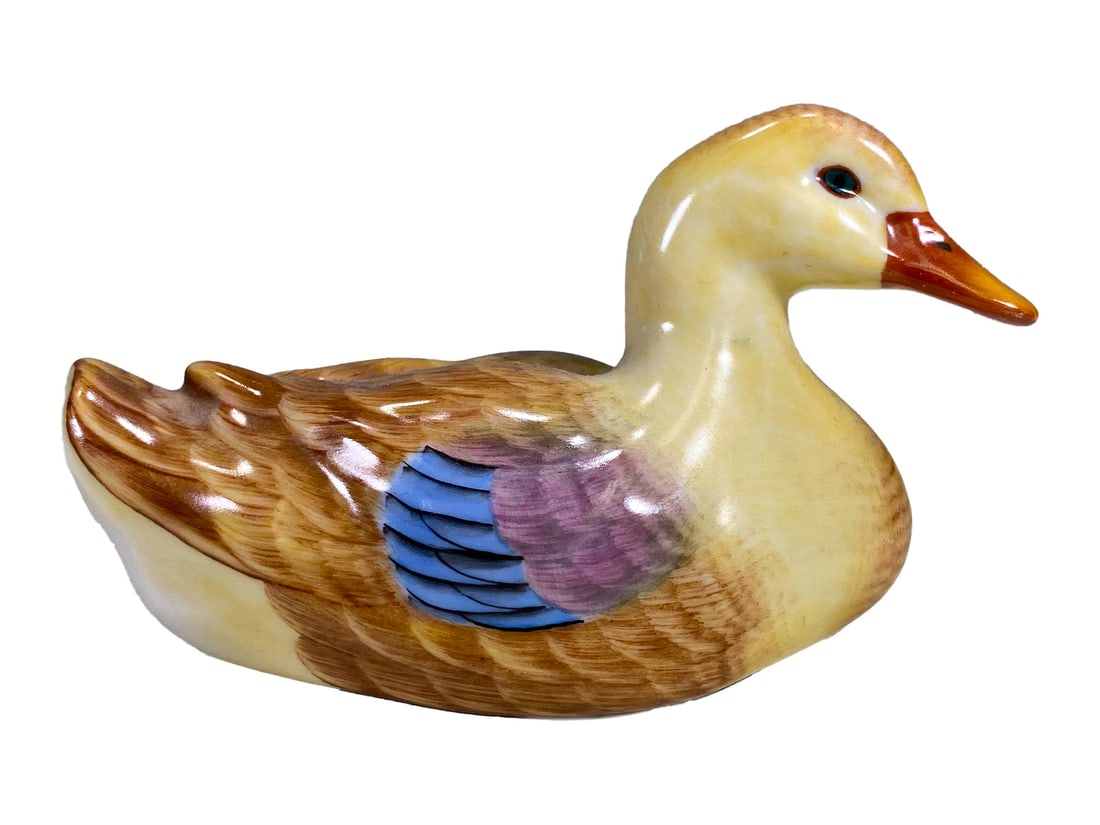 Herend Duck Porcelain Figurine (1 of 3)