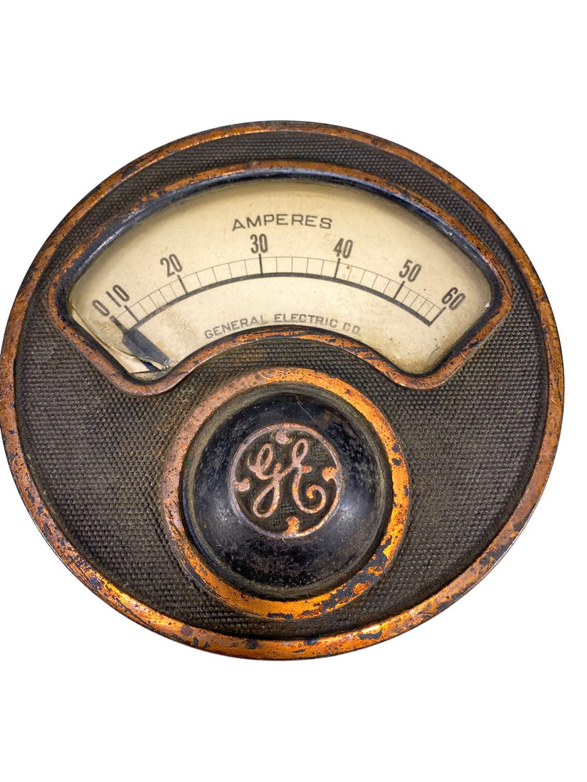 Vintage General Electric Amperes Meter (1 of 6)