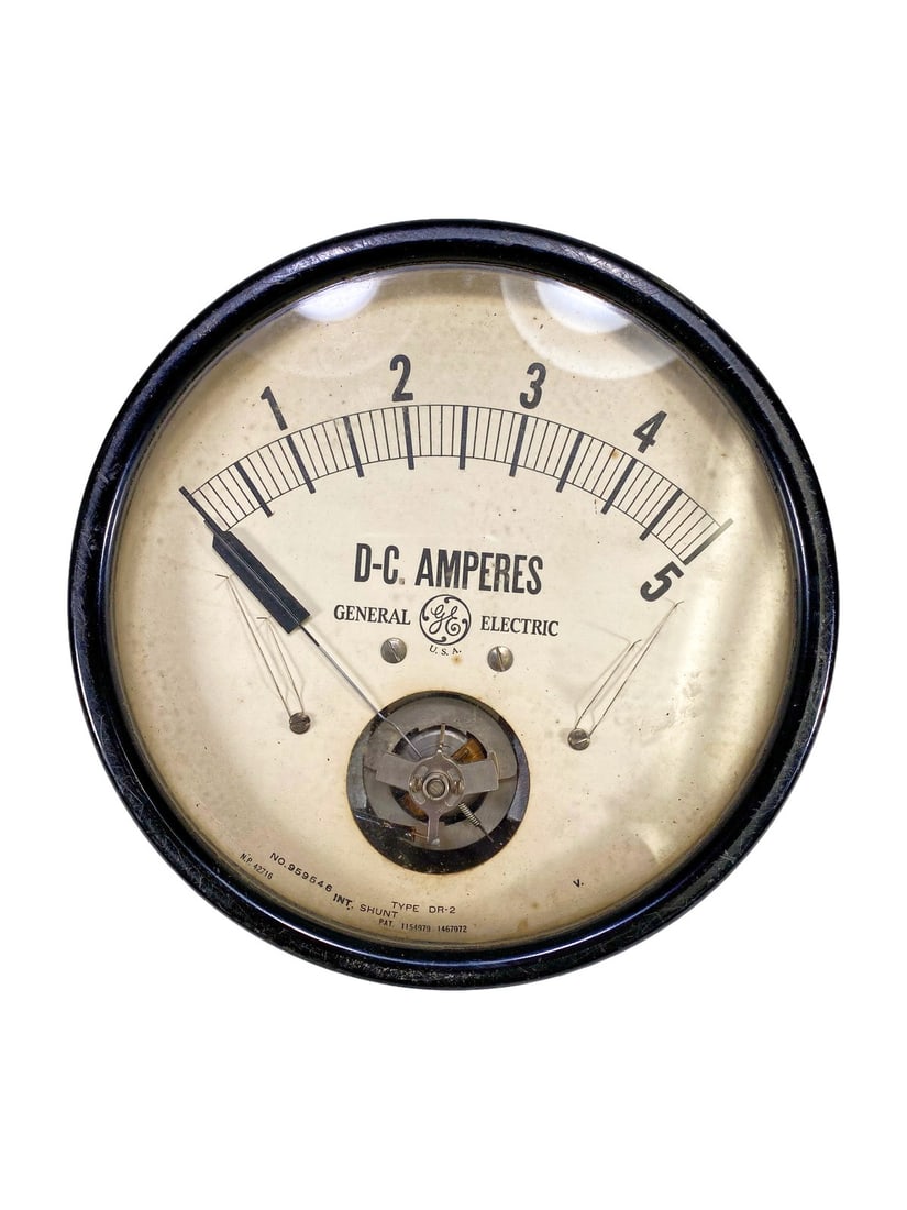 Vintage General Electric Amperes Meter (1 of 6)
