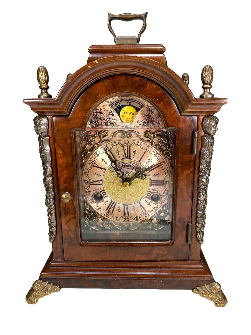 Vintage Warmink, Dutch Wooden Clock (1 of 9)