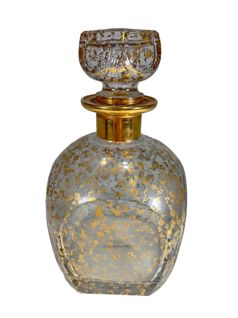 Lancel, Paris Gilt Gold Perfurm Bottle, Italy (1 of 7)