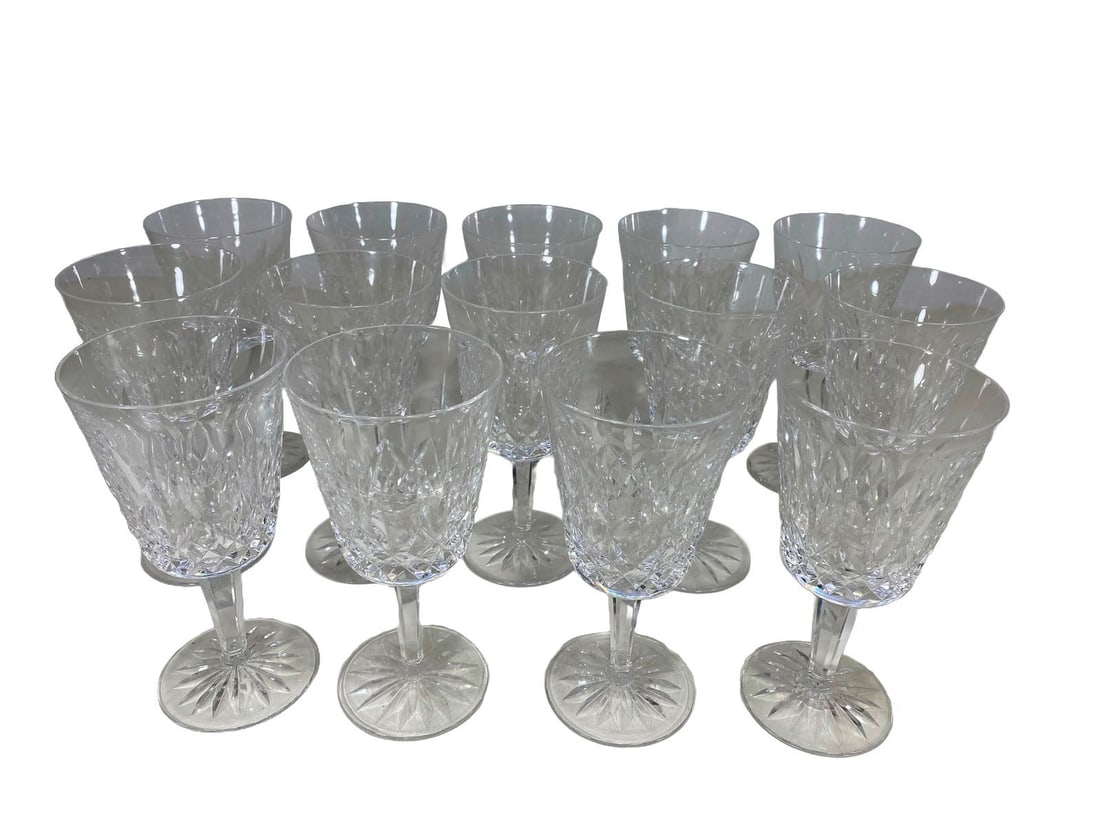 Waterford Lot of 14 Crystal Glasses (1 of 7)