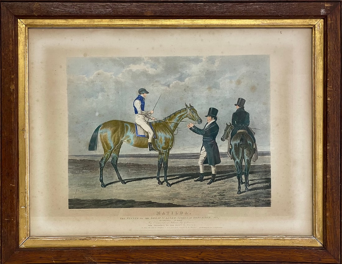 Matilda Horse, Winner of the Great St Leger Stakes racing, 1827 (1 of 8)