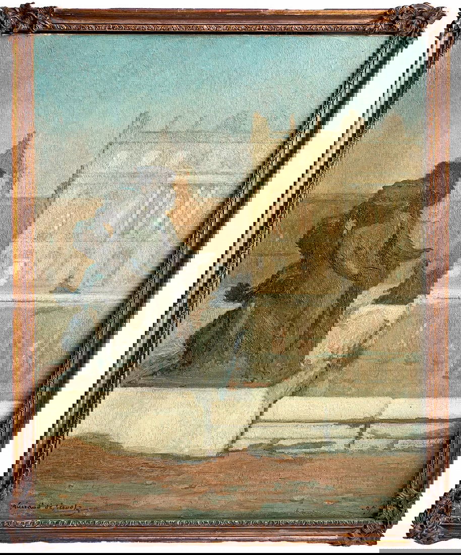 Lucien Victor GUIRAND DE SCEVOLA (1871-1950) Oil on Canvas (1 of 6)