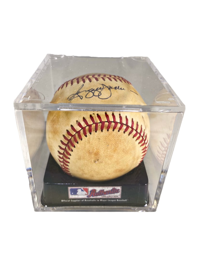 Probably from Reggie Jackson, NY Yankees signed Ball (1 of 4)