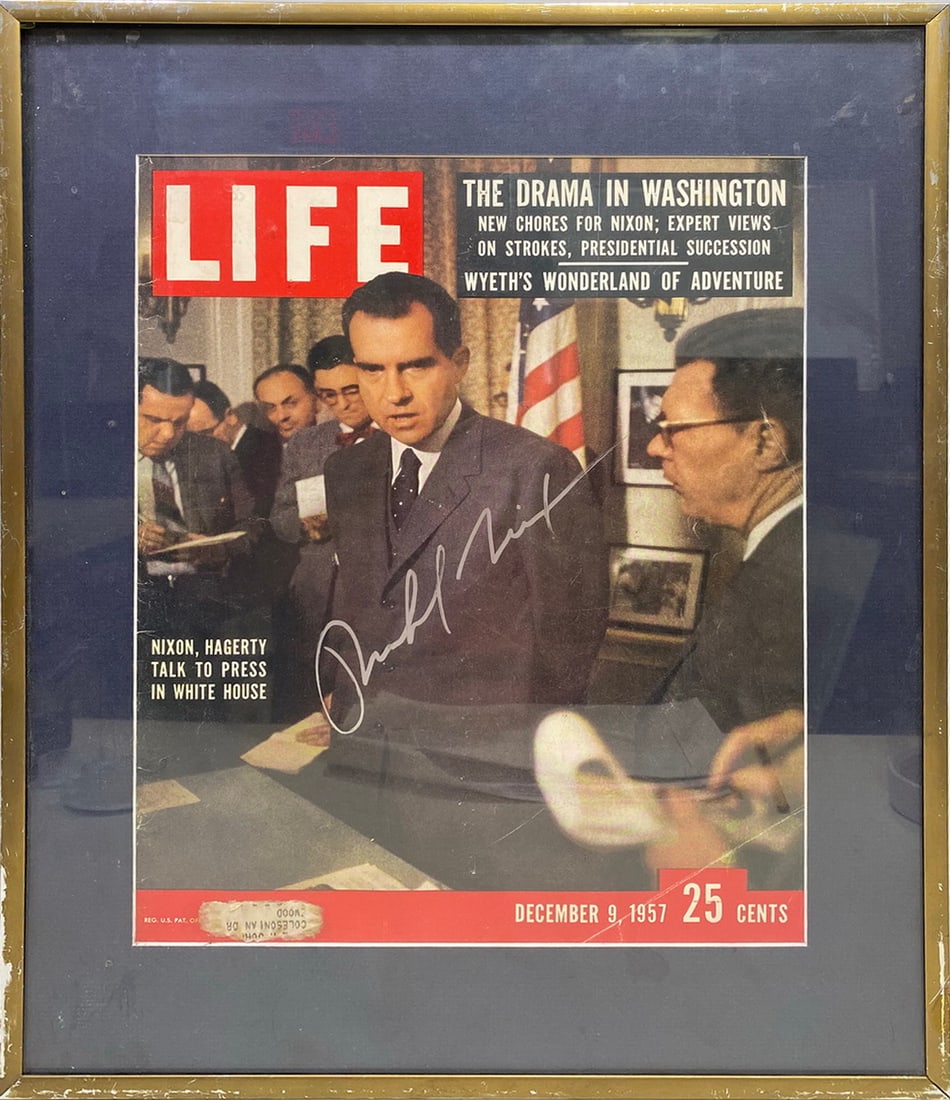 1957 Life Magazine Front Page Framed Print (1 of 3)