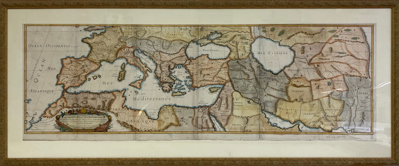 The Four Great Monarchies French Map (1 of 5)