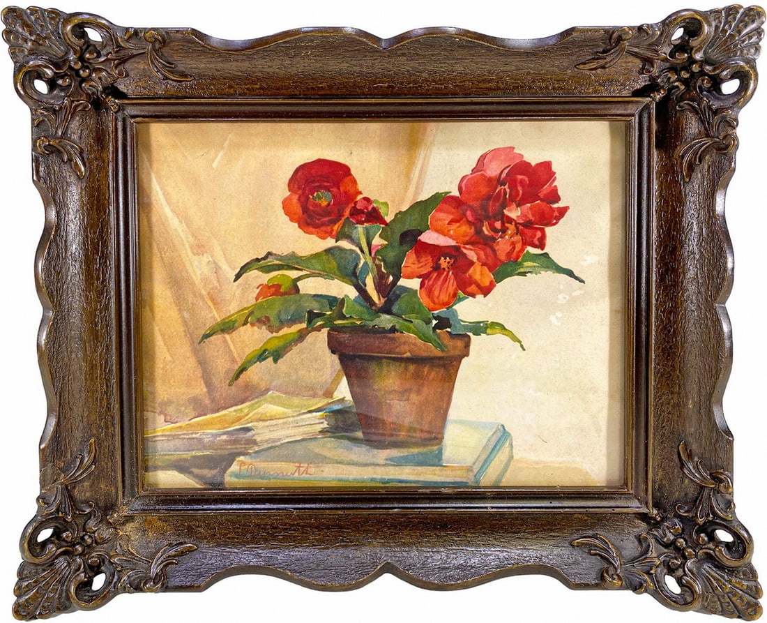 Charles Demuth, 20th C American watercolor, signed (1 of 4)