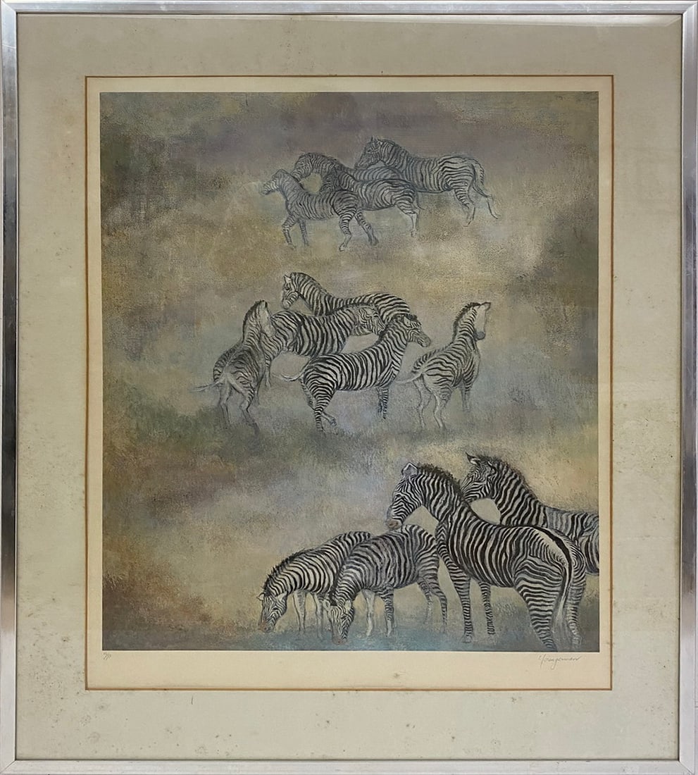 Zebras Offset Print by Youngerman (1 of 5)