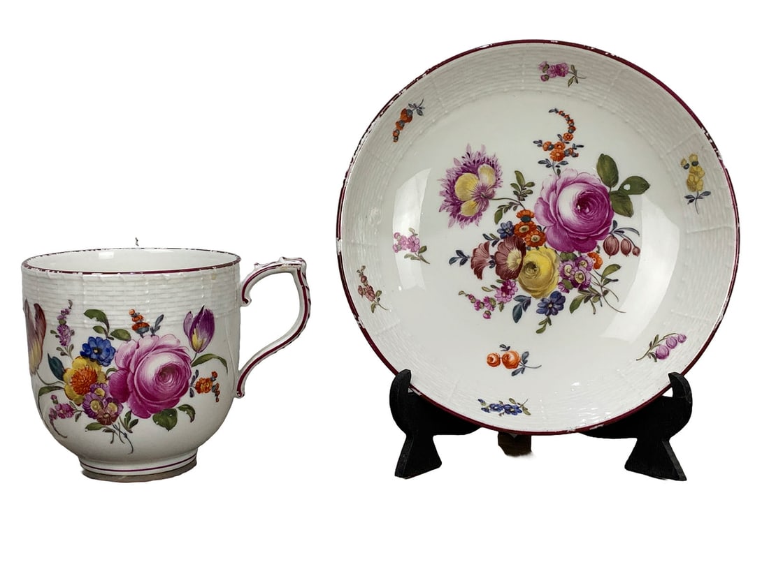 Antique KPM, Germany Porcelain Teacup (1 of 10)