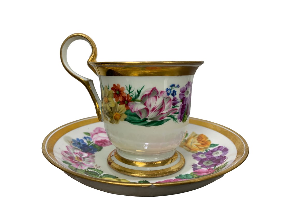 Old Vienna Porcelain Coffee Cup (1 of 5)