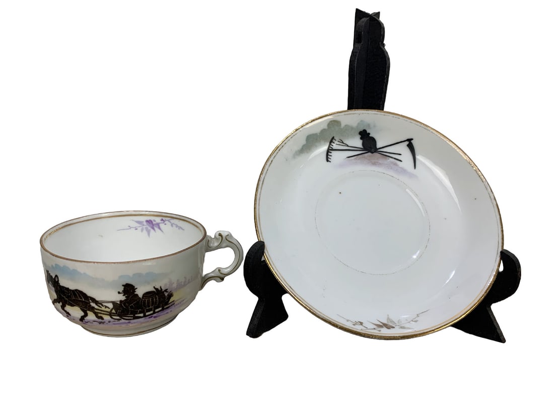 Antique Russian Kuznetsov Porcelain Teacup (1 of 7)