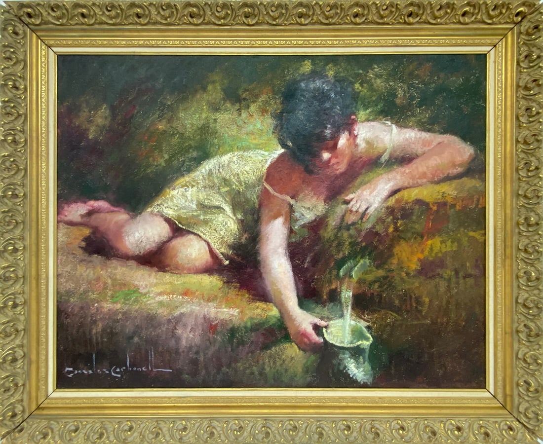 Rosendo Gonzalez Carbonell (1910-1984) Spanish Painting (1 of 6)